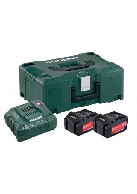 18V akumuliatorių rinkinys 2 x 4,0 Ah, ACS 30-36 + Metaloc, Metabo