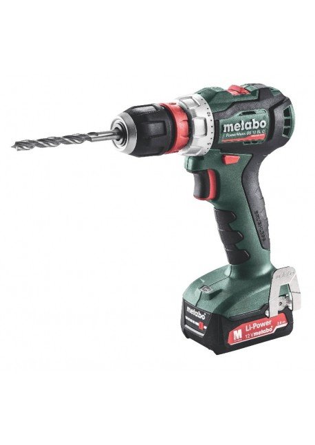 Akumuliatorinis suktuvas/gręžtuvas PowerMaxx BS 12 BL Q, Metabo